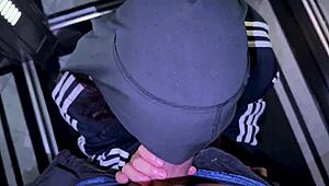 my slutty neighbor strips in elevator sucks me then anal in apartment