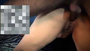 Woman takes first anal fist fuck bent over in doggystyle with monster cock and stockings