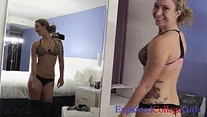 21ÅR dobbel DD Candice brukt hardt for Excogi