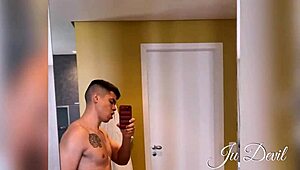 wanna see me steal my friend's bf for hot bathroom bisexual ass licking and pussy tease?