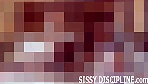 femdom turns you pretty in lingerie pov session