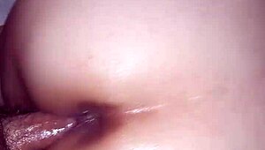 Hey check out this latina milf taking those back shots bareback