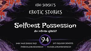 Selfcest possession erotic audio makes women orgasm in reality POV masturbation
