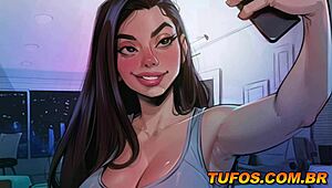 i caught hot babe stripping online, ripped clothes for wild erotic fuck