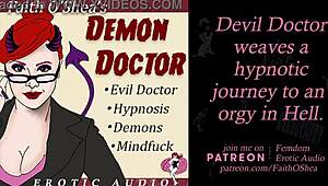 heading to the hospital for demon doctor erotic hypnosis therapy straight into hellish pleasure 😈