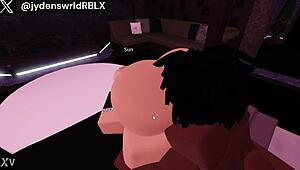 blonde bimbo learns her spot under that big black pounding