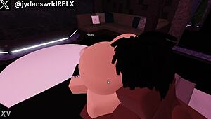 blonde bimbo learns her spot under that big black pounding