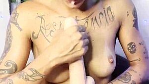 close up toy play leads to anal insertion and squirting