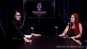 carla santos shares her best curvy latina ass moments in bdsm podcast prelims with bia hot part 4 on sheer red