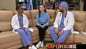 serena morgan as nurse spreads for patient in pov hospital roleplay
