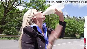 ria sunn takes 5on1 atm balls deep dap deepthroat gapes cum swallow