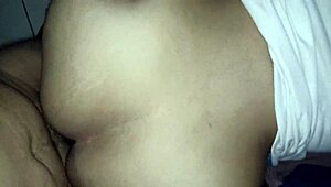 Chubby Mexican Wife Bent Over Doggystyle Voyeur Fuck