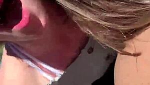 Dare You Swallow BBC Cum in This Park?