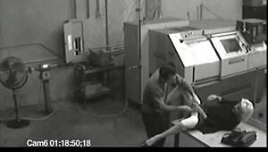 hey watch this hot blonde get fingered licks pussy then masturbates on cam