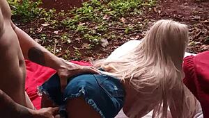 i'm pounding this blonde slut's tight ass sex toy hole