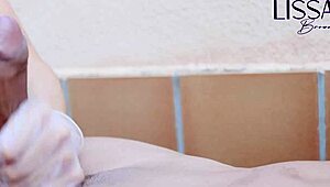 Craving His Milk From Latex Gloves?