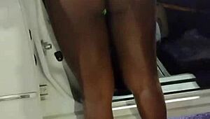 Bent over deepthroats turn into doggy wife pounding fun at home
