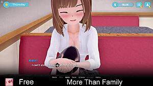 Is more than family turning you on in this hentai game?