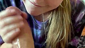 Huge Cock Sucking Masterclass By Laney Grey With Brad Newman