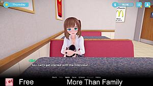 Is more than family turning you on in this hentai game?