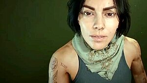 valeria squeezes cock tight in her 3d latina interrogation grip