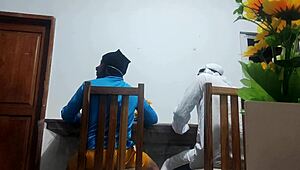 wanna see the camera catch me fucking this curvy latina restaurant whore in miniskirt?