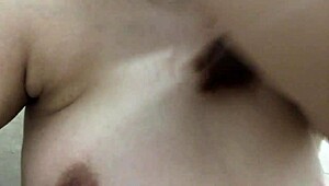 look at my filipina girlfriend's sexy natural tits