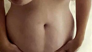 i'm in shower rubbing my big tits with vibrator solo bliss