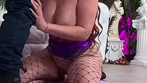 heavy titted hooker lauren phillips craves nade nasty's monster cock in sloppy rough pickup. big ass shakes wet pussy doggystyle