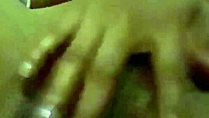 Watch her fingers dive deep into that soaking wet pussy!