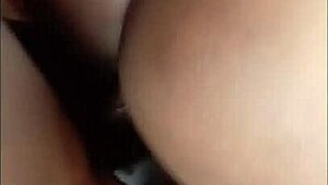 pornstar's big ass bounces on monster cock backshots