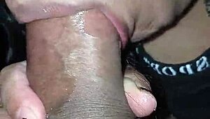 uffh tastin this huge yummy cock feels so damn good mmm cant stop slobberin