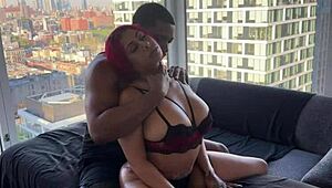 my masseuse's fat ebony ass surprise turns into bbc worship pounding part 1