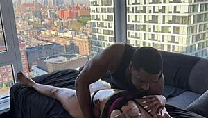 my masseuse's fat ebony ass surprise turns into bbc worship pounding part 1