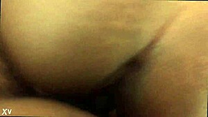 amateur black couple pounds doggystyle in close-up pov