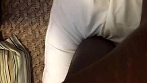 amateur black couple pounds doggystyle in close-up pov