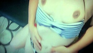 hey, fucking my big tits milf stepmom while groping her huge boobs