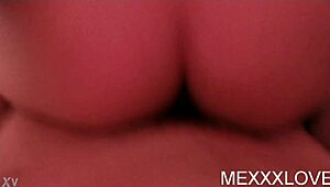 Mexican couple sneaks in secret hardcore sex behind closed doors