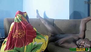 PERFECT Doggystyle Pummels Softkine's Wet Pussy Against Pointed Tits!