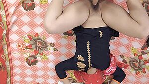 ever wonder how deep this desi cock creampies her tight young ass?