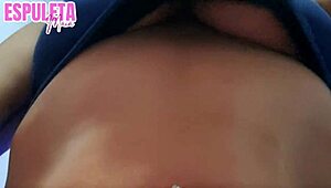 Hey check this huge ass training POV latina flashing legs dirty