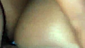 ebony wet creamy pussy pounded deep doggystyle bent over