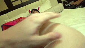 Hey, former underground idol, time to face showbiz reality—creampie that skinny cosplay beauty Mea at the shoot!