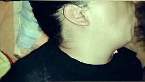 mature wife sucks cock while stuffing dildo in her wet pussy