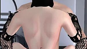 femboy overwhelmed by endless moans of ecstasy