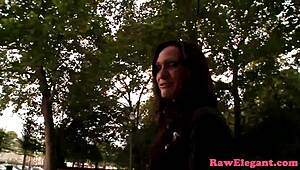 hey classy euro babe with piercing takes that monster bbc deep in her tight ass doggystyle