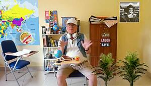 torcelini teaches geography lesson 2 ripping clothes off shaved big pussy student in heels