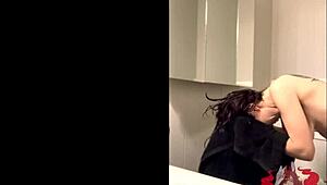 scarlett foxx rambles casually about her post-shower self-care routine and tattoos