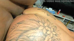 Giant BBC teases my ass into wild destruction