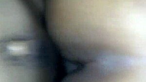 Master roughly claps submissive hood pussy doggystyle bent over